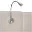 Grand lit plateforme tapissier avec lumières de lecture, tiroirs, gigogne et tablettes, beige-1854330878