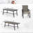 Basima Patio Dining Set Extendable Rectangular Table-714823747
