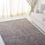 Tapis bleu marine / rouille tissé à la machine Lauren Ralph Lauren Dundrum, 80% polyester, 20% coton-71610444