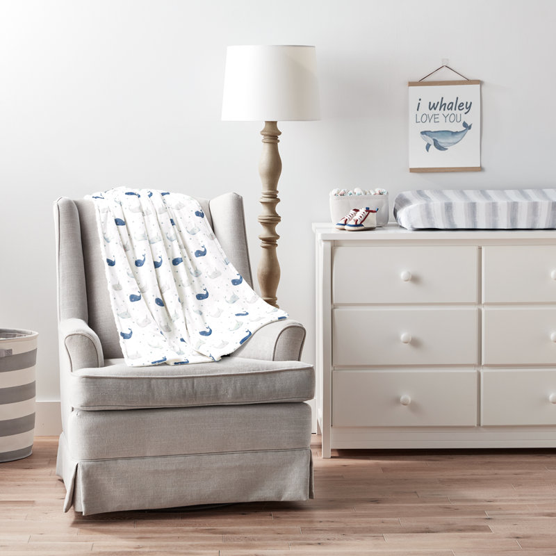 Couverture pour bébé en polyester, L 30 po x L 40 po