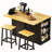 Kitchen Island with Drop Leaf-601328764