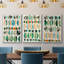 Semi Stack I - Ensemble de 3 reproductions encadrées sur toile-1457850339-1457850340