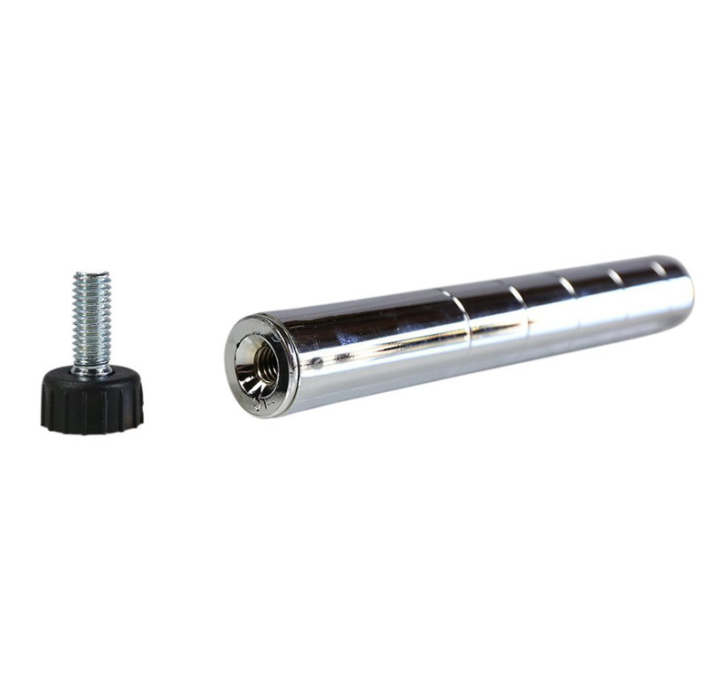 7 Inch Chrome Heavy Duty Wire Shelving Post Set