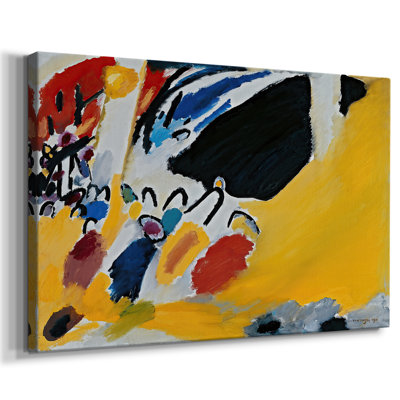 Impression III (Concert)-Wassily Kandinsky-Gallery Wrapped Canvas-1911