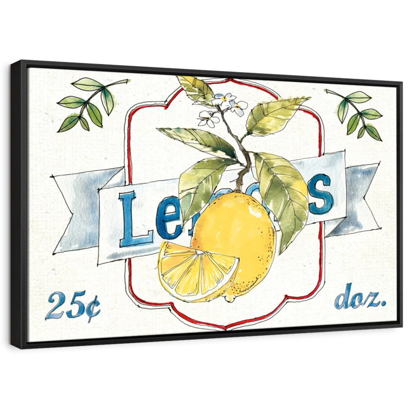 Anas Fruit Stand II Wall Art Canvas Print, 17" H x 25" W