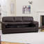 Robidoux 3 Seater Faux Leather Sofa Bed-25211369