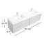 Ensemble de meuble-lavabo double 80 po Royka-21375969