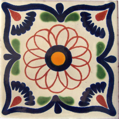 Carreau mexicain TalaMex 6 "x 6" TalaMex