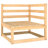 Dyshawn Solid Wood 2 - Person Seating Group-1753460999