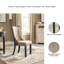 Chaise d'appoint Krout en brun