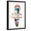 Christmas On The Beach - Single Picture Frame Painting-1953709633