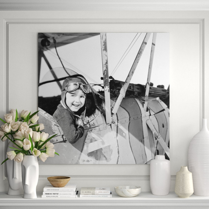 Never Too Young! Print, 46" H x 46" W x 1" D, Acrylic