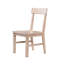 Chaise en bois massif Cayson