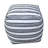 Lani Handcrafted Fabric Pouf