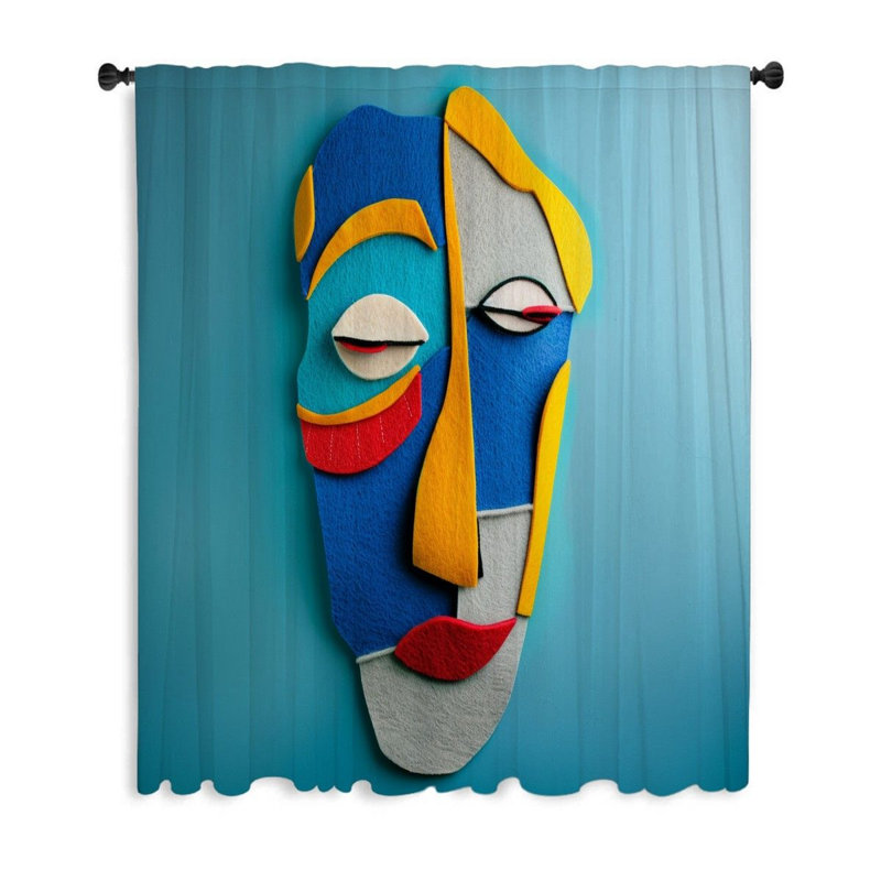 Rashotsky Sheer Curtain Single Panel, 50" W x 84" L