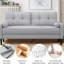 2 Seater Linen Sofa-1517586991