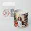 Christmas Tree Scented Tumbler Candle with Ceramic Holder