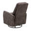 Fauteuil inclinable brun pivotant-821405454