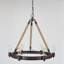 Lustre style chandelier 6 lumières Isabella