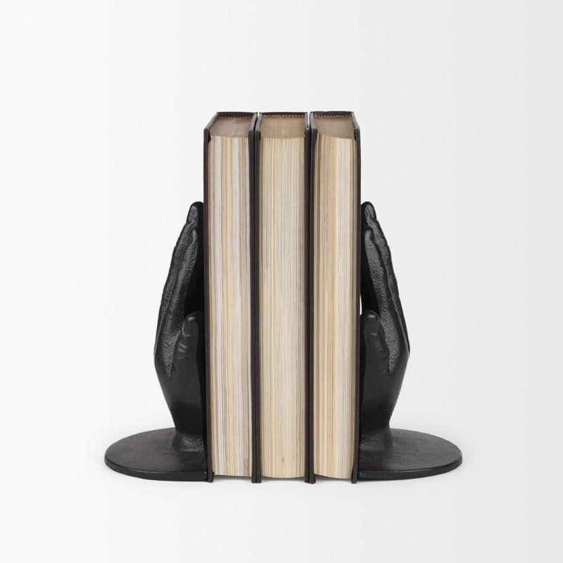 Serre-livres en métal antidérapants, Bronze