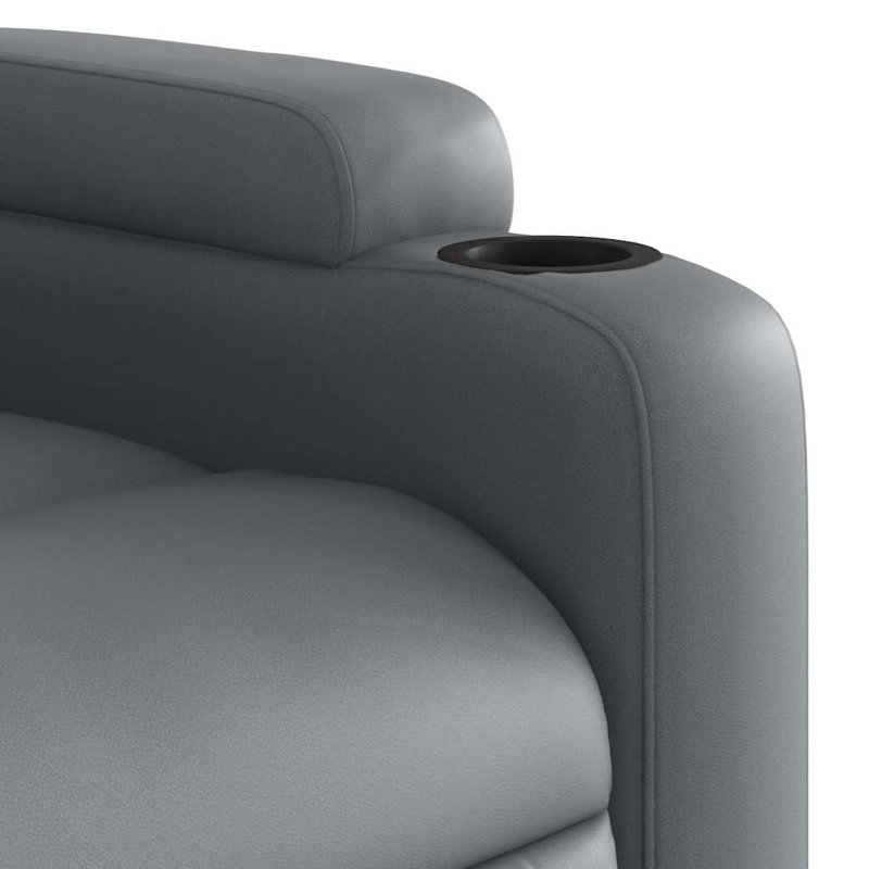  Massage Recliner Chair Grey, Gray