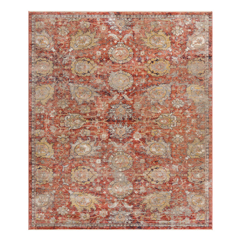 Akira Floral Indoor Rug, Rectangle 10' x 12'4"
