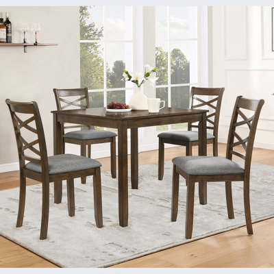 Ensemble de table de salle à manger 5 pièces Elegant
