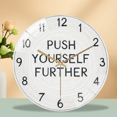 Horloge murale 12 po