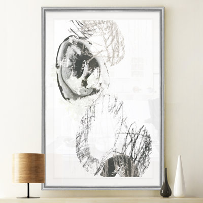 Scribble Stones II - impression sur toile tendue