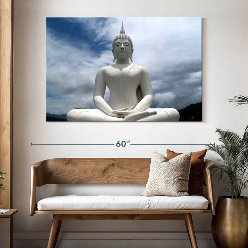Adella Wat Thai Buddha, 34" H x 51" W