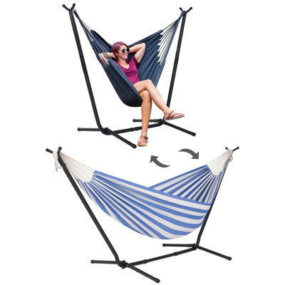 Volkrad 2 Person Classic Hammock with Stand