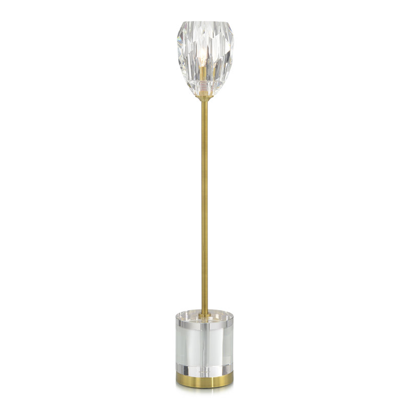 Faceted Buffet Table Lamp