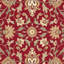 Tapis intérieur / extérieur rouge crocheté à la main Harkins-17849623