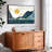 Sunny Abstract Mountains Canvas Print-100704872