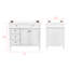 Base de meuble-lavabo 36 po