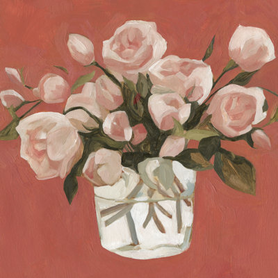 Bright Blooms IV by Emma Scarvey - Wrapped Canvas Painting