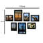Black PVC Does Not Applly Picture Frame - Set of 7