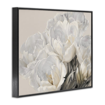 Giclée de roses blanches, art de la giclée, design par Iorg Levashov