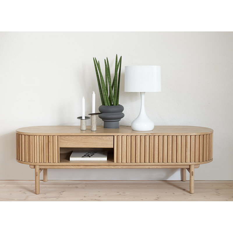 Tanza Unfinished TV Stand for TVs up to 88"