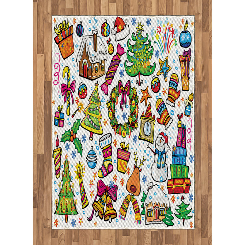 Odelia Abstract Area Rug, Rectangle 120 x 180cm
