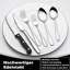 Brayden Studio Burle 72 Piece Stainless Steel Cutlery Set , Service for 12