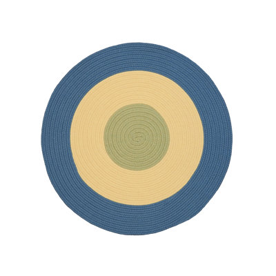 Tapis rond intérieur / extérieur tressé Melbourne