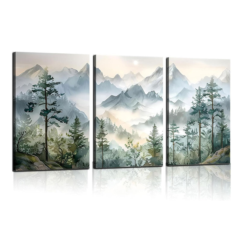 3 Piece Wrapped Canvas Print