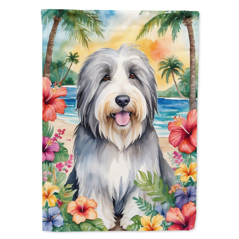Drapeau pour animal à double face H 40 po x l 28 po
