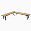 Banc en bois Lilana