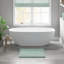 1 tapis de salle de bain réversible 100% coton 3000 g / m² touffeté 3000 g / m²-1068086852