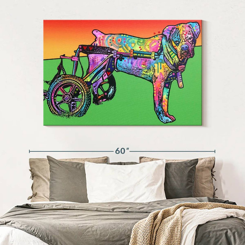 Brampt Ospa On Wheels, 34" H x 51" W