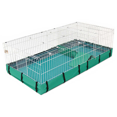 Cage pour cochons d'Inde avec habitat