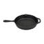 25cm Cast Iron Grill & Griddle Pan