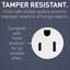 Radiant 15-Amp GFCI Tamper Resistant Outlet-39721050